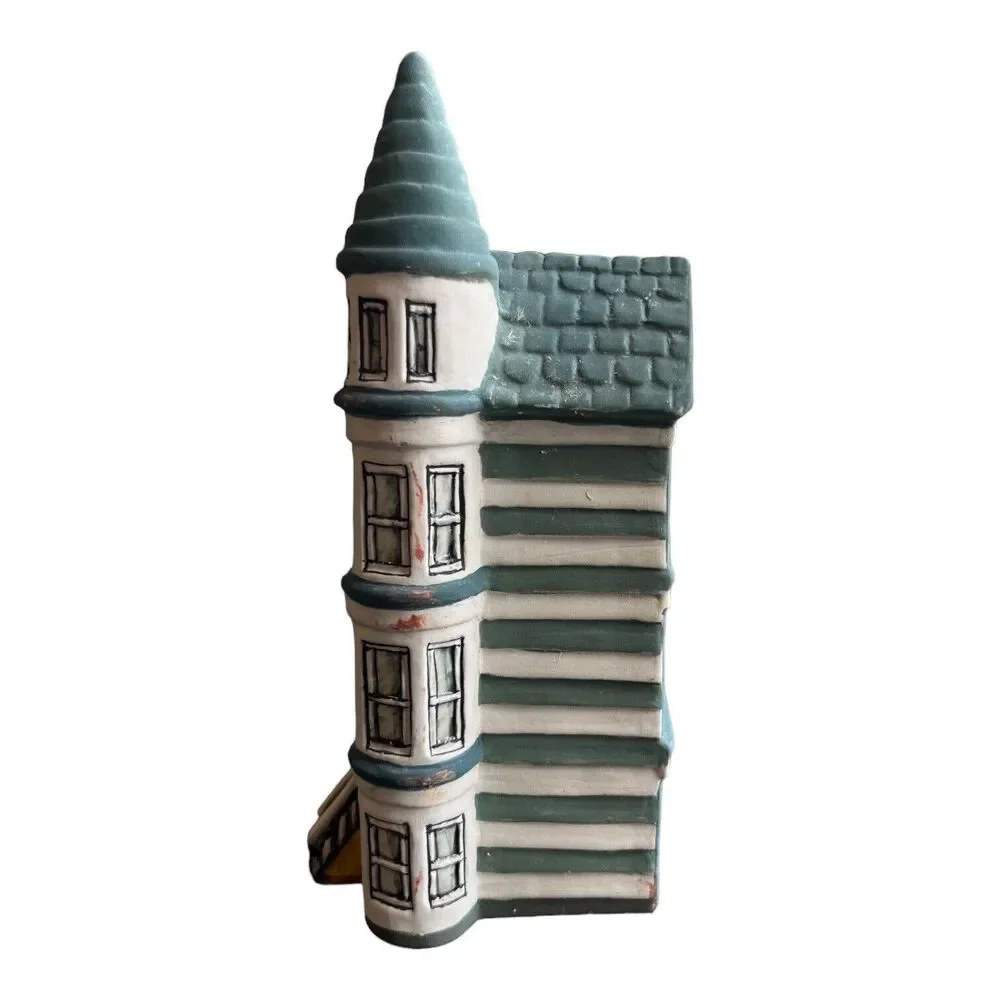 Vintage Van Hill Pottery Mansion Home Figurine